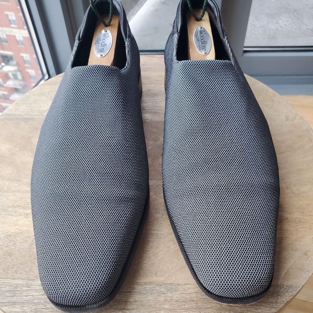 Donald J Pliner Rex Loafer 9.5M Gray Mesh
